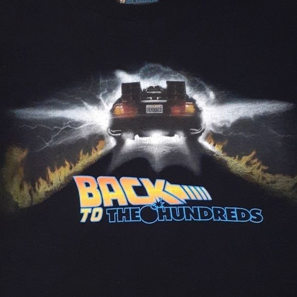 Back to the Hundreds Future T-Shirt M Delorean - Picture 2 of 6